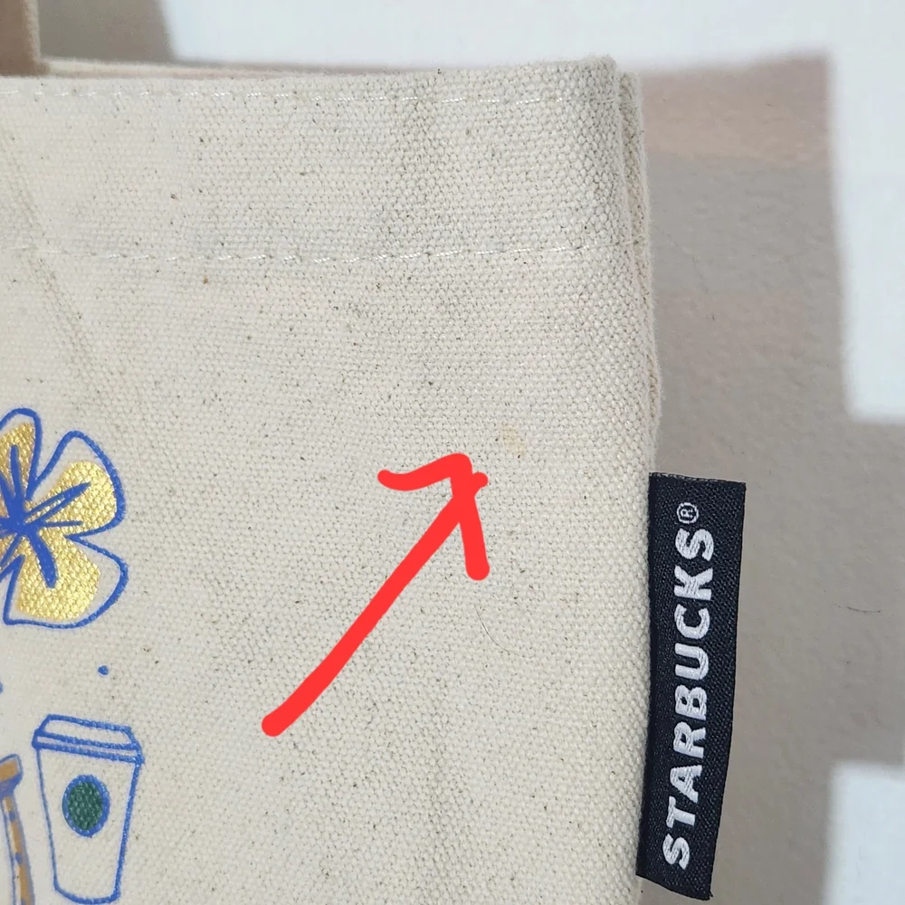 Walt Disney 50 Anniversary Magic Kingdom Starbucks Been There Series Canvas Bag - Picture 10 of 10